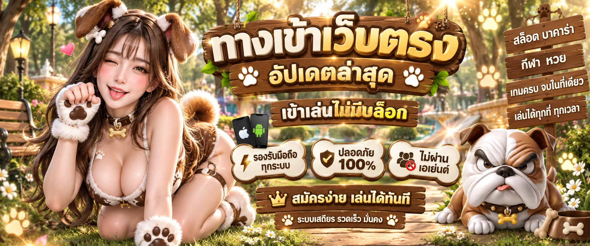ทางเข้า THEDOG89 ล่าสุด เข้าเล่นได้ทั้งมือถือและคอมพิวเตอร์